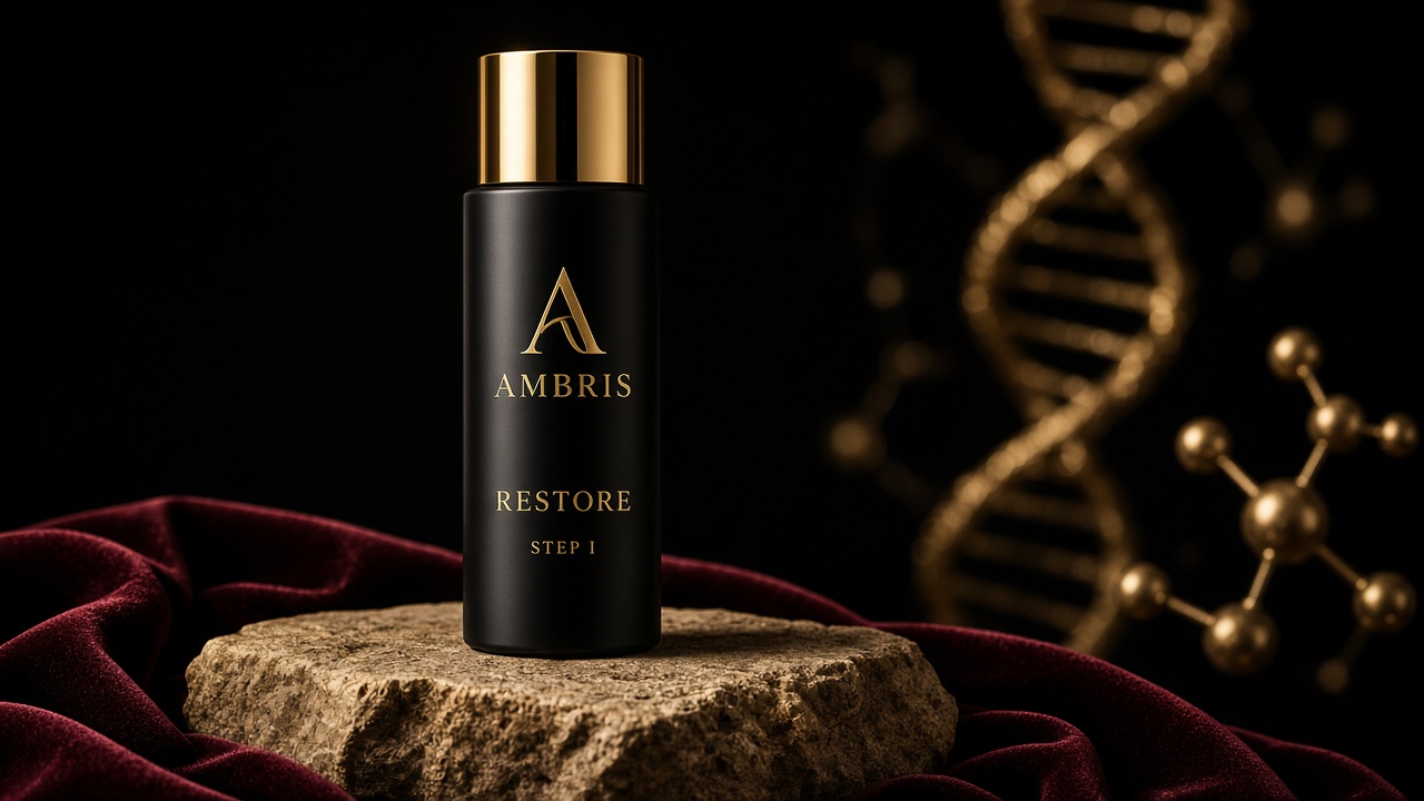 Ambris Restore, Step I serum with gold cap